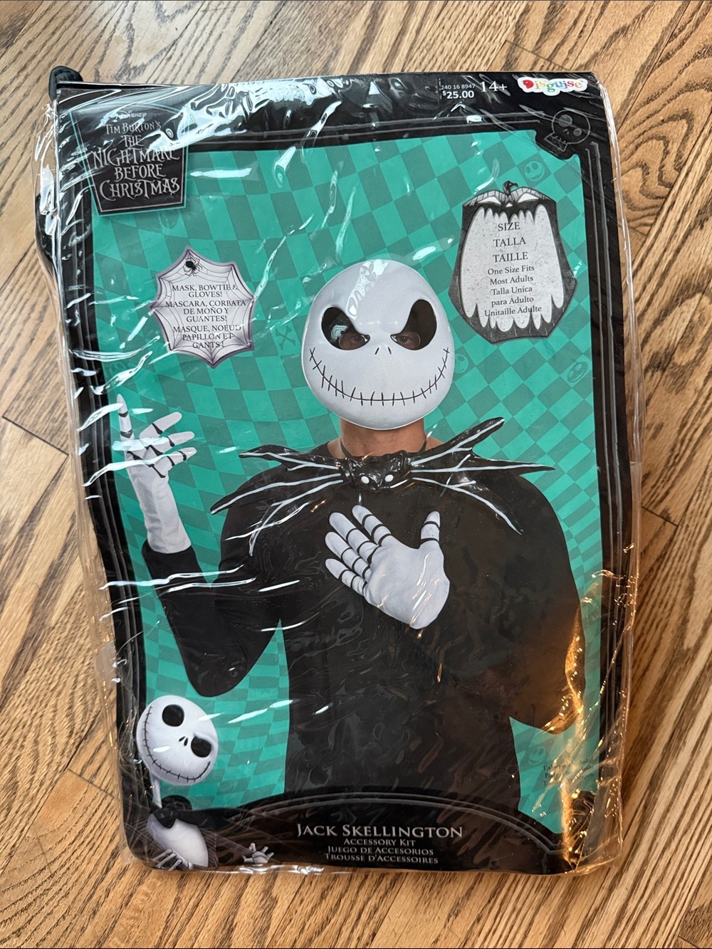 Jack Skellington Kids Costume Accessories - Black & White